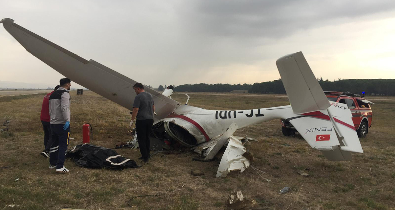 Bursa’da eğitim uçağı düştü, 2 pilot hayatını kaybetti