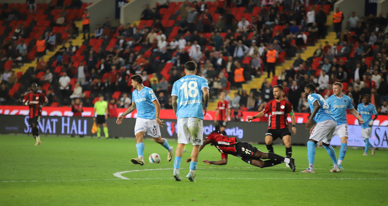 Antep&#039;te gol sesi çıkmadı! Trabzonspor 1 puana razı oldu