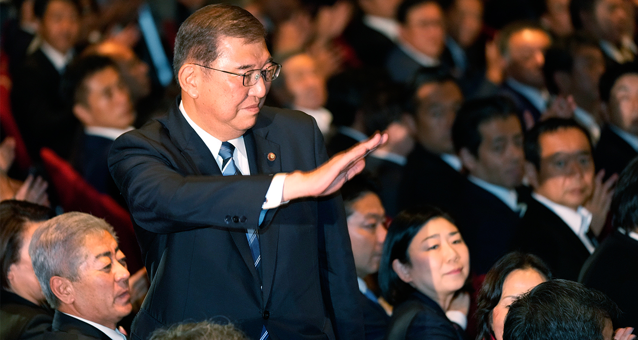 Japonya’daki iktidar partisi LDP’nin yeni lideri Shigeru Ishiba oldu