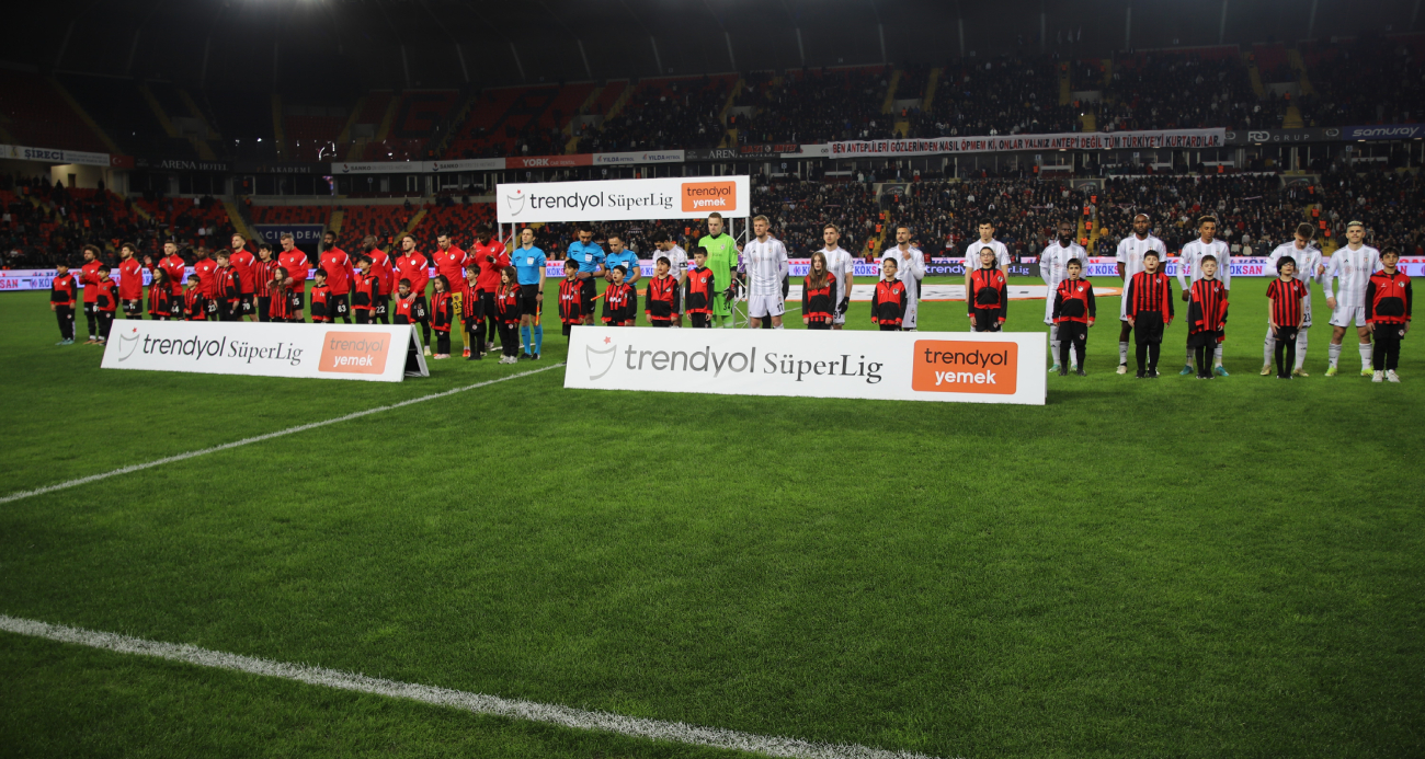 Gaziantep FK ile Beşiktaş 11. randevuda