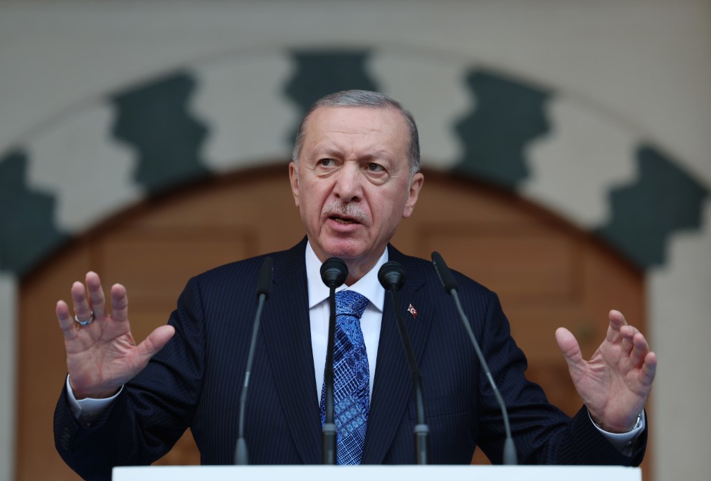 Erdoğan:"İsrail'in uyguladığı devlet terörünün karşısında durmak vicdani zorunluluktur''