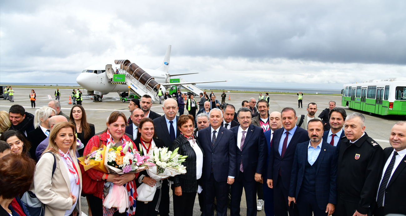 Tiflis-Trabzon uçak seferleri 23 yıl sonra yeniden başladı