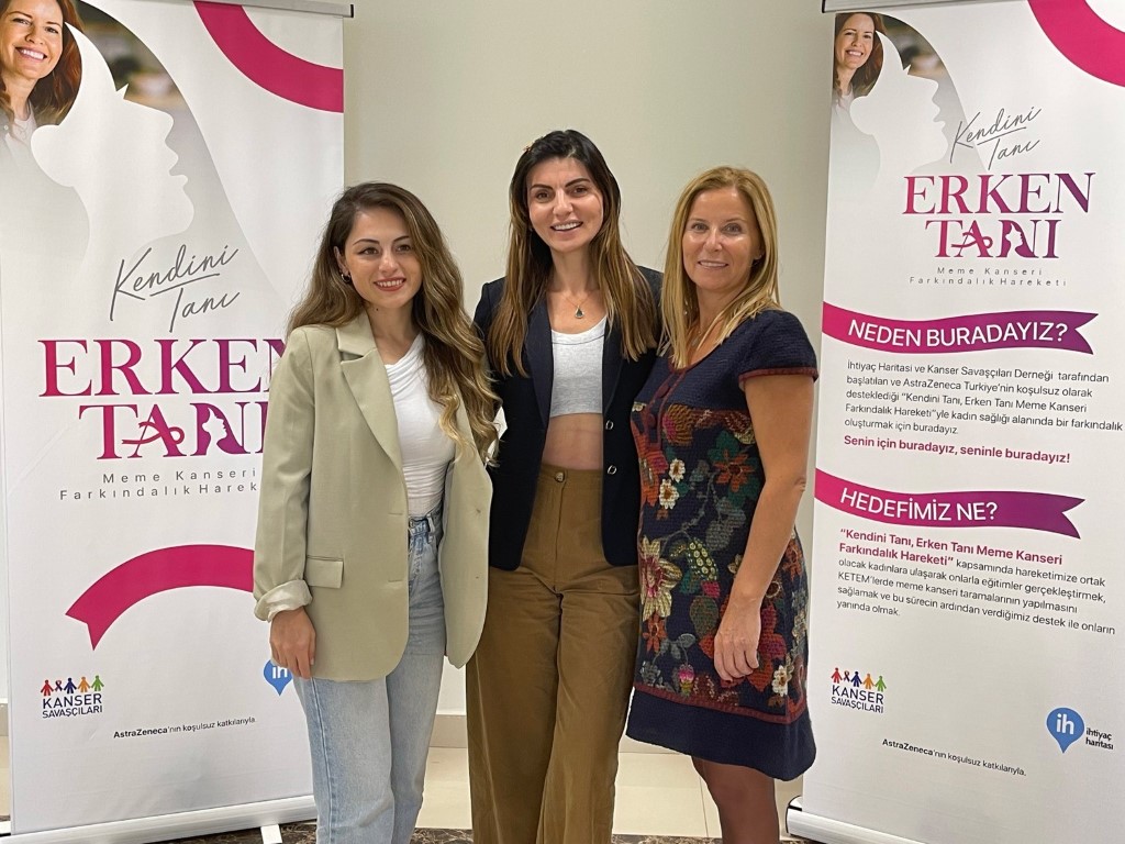 Adıyamanlı kadınlar meme kanseri farkındalık hareketi için bir araya geldi