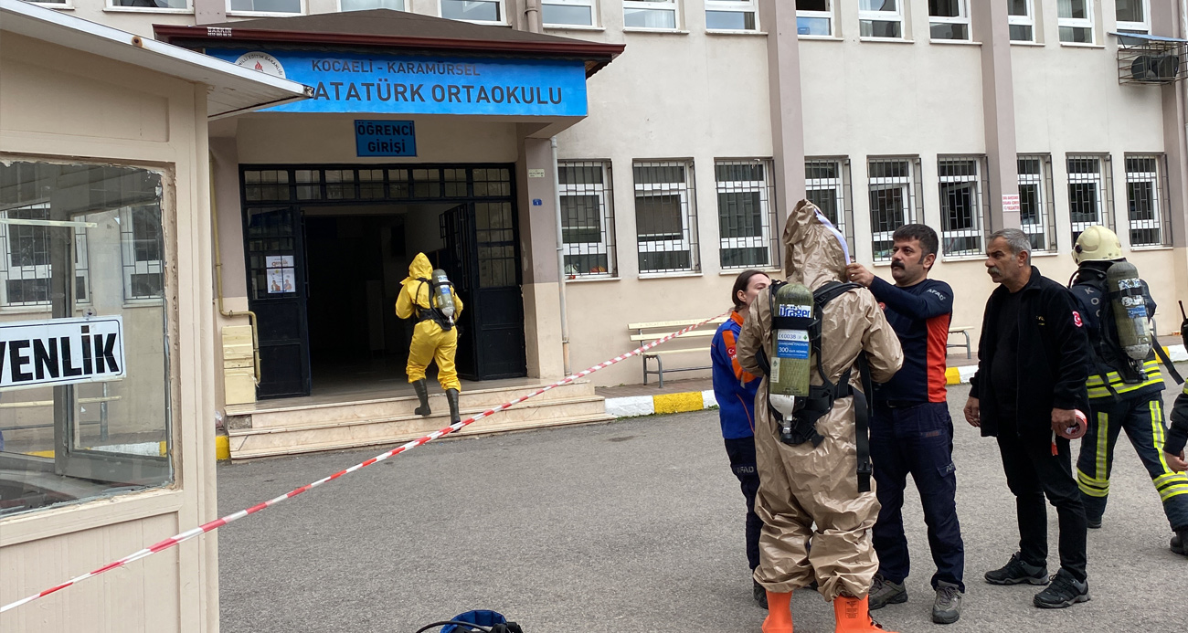 Okulda cıva tüpü kırıldı: 3 kişi hastanelik oldu