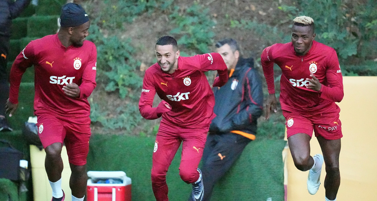 Galatasaray, Antalyaspor maçı hazırlıklarını sürdürdü