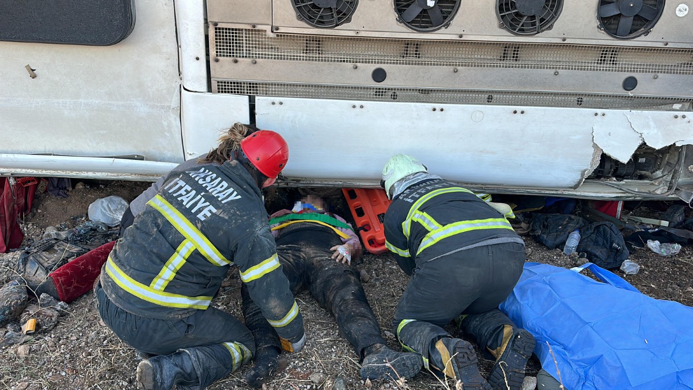 Aksaray'da feci otobüs kazası: 7 ölü, 33 yaralı