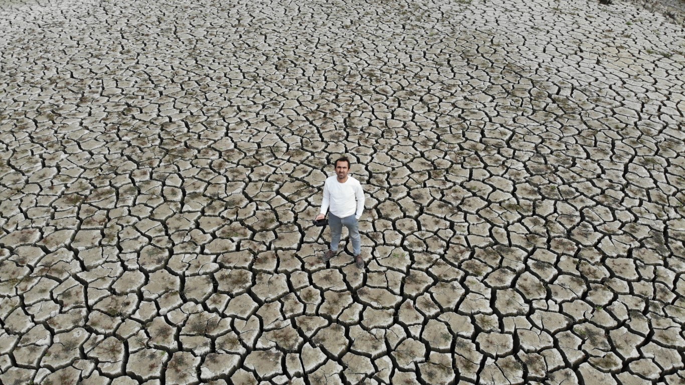 161 milyon metreküp kapasiteye sahip barajda 5,7 milyon metreküp su kaldı