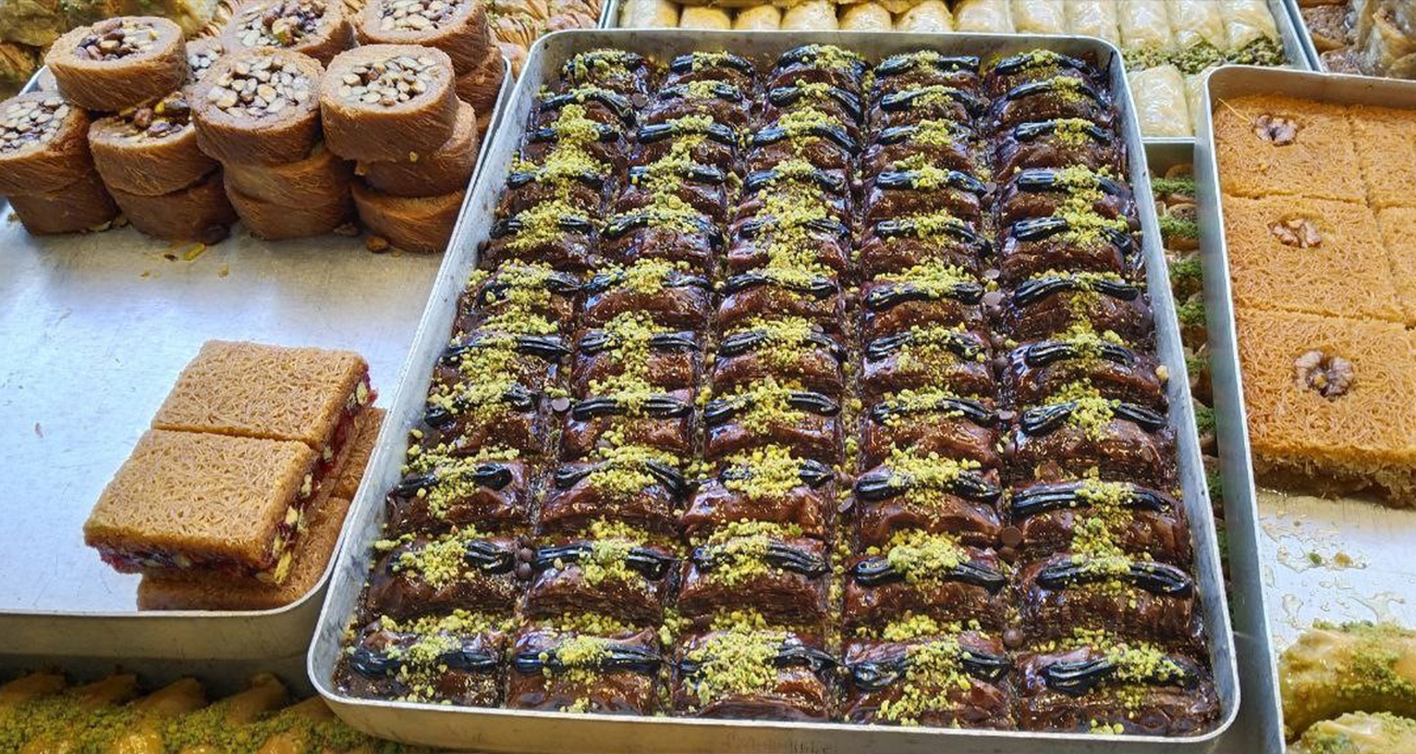 Çikolatadan sonra, ilk defa Dubai baklavası