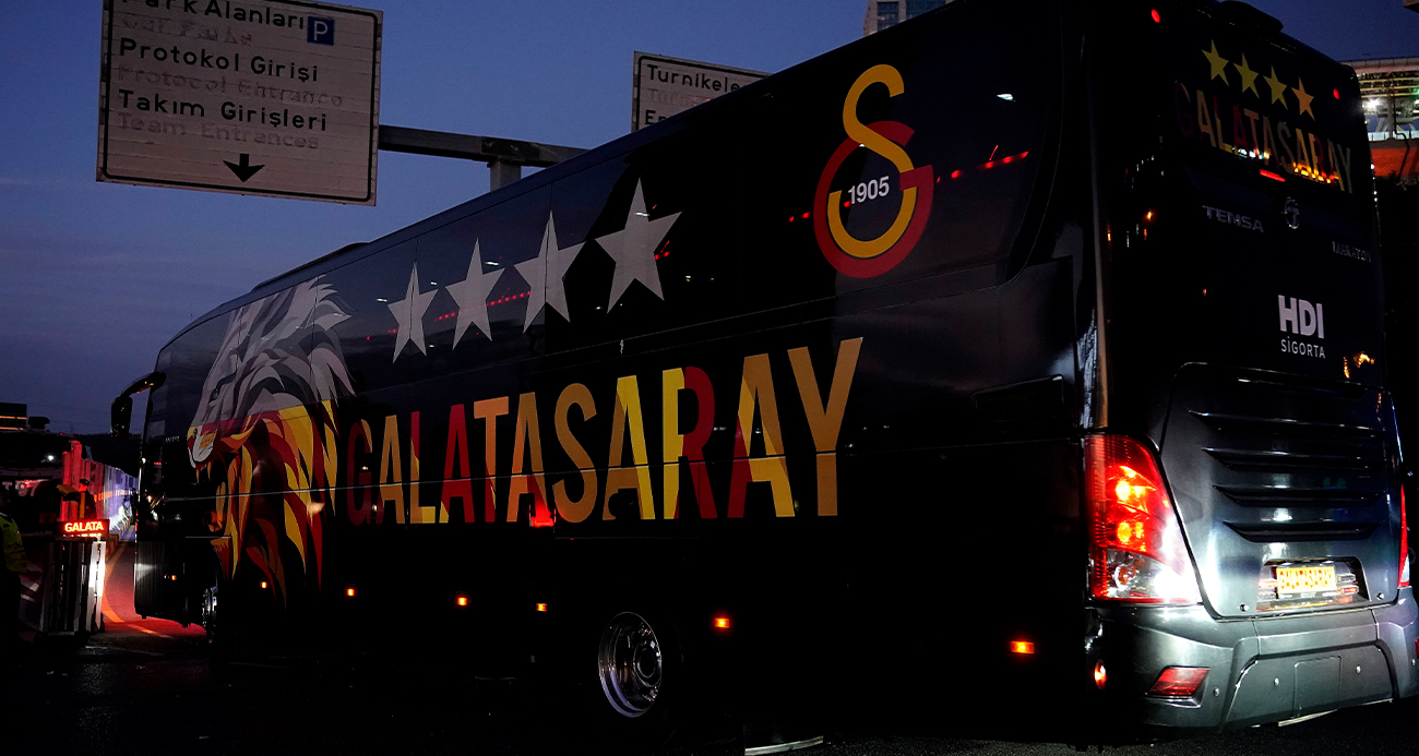 Galatasaray, derbi için stada geldi