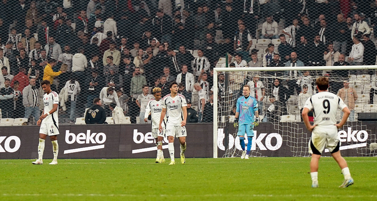 Beşiktaş, Süper Lig’de evindeki ilk yenilgisini aldı