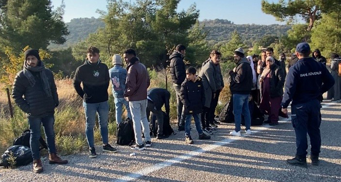 Çanakkale’de 27 kaçak göçmen yakalandı