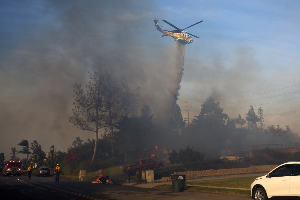 California’da orman yangını: Binlerce kişiye tahliye emri verildi