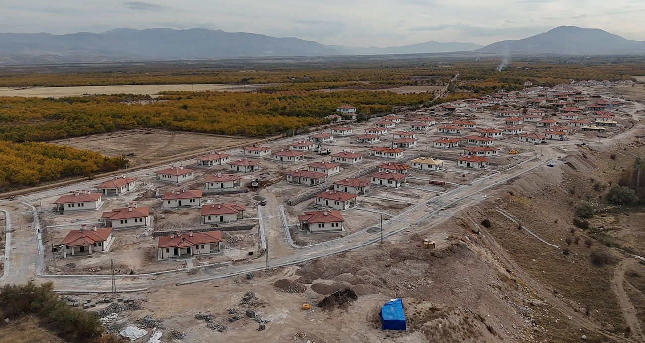 Malatya’da deprem konutları hızla tamamlanıyor