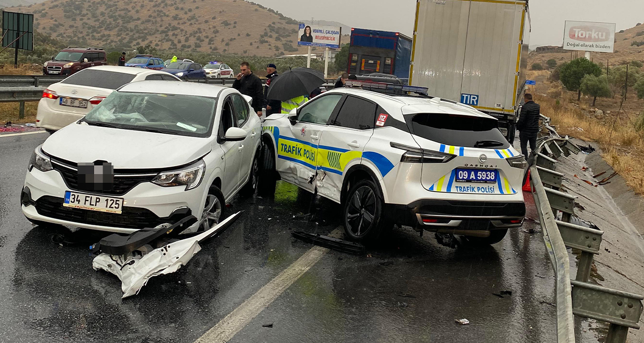 Aydın-Muğla karayolunda zincirleme kaza: 5 yaralı