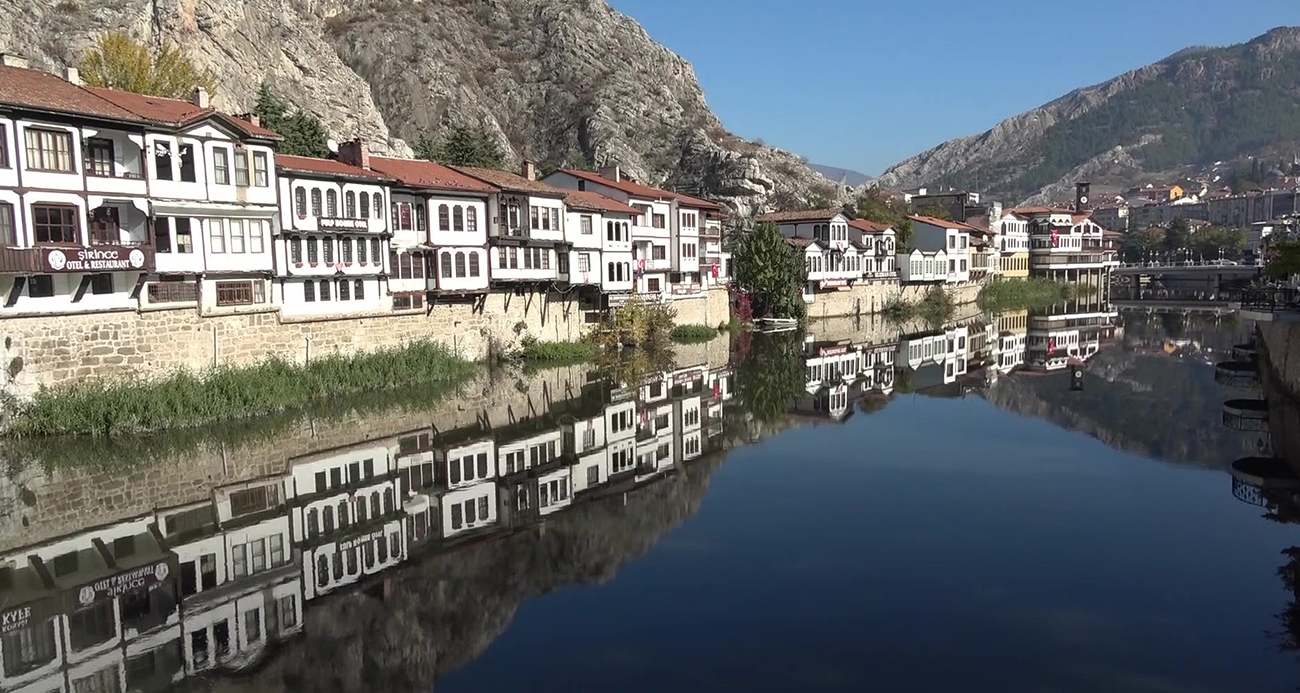 Tablo gibi şehir Amasya