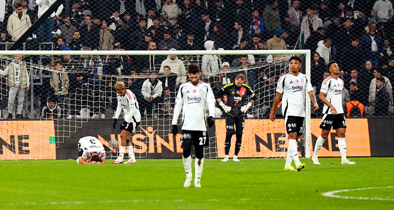 Beşiktaş, Süper Lig’de galibiyet hasretini 4 maça çıkardı