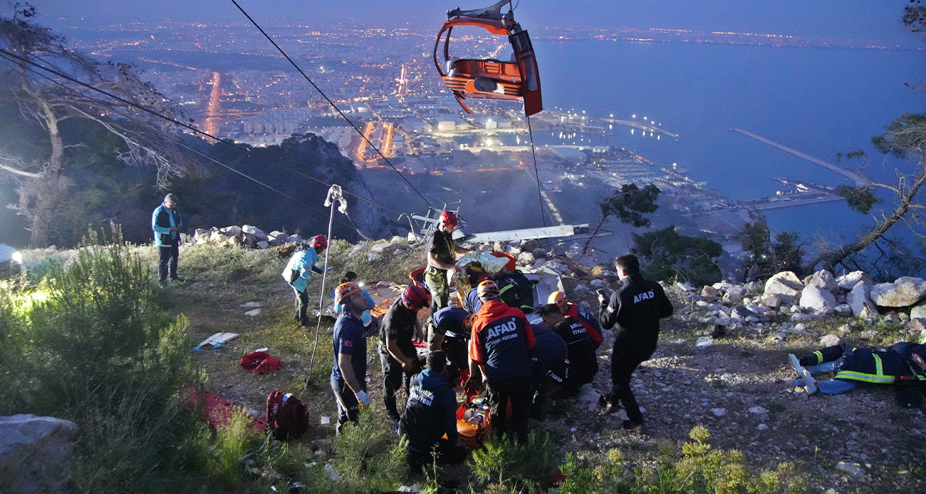 Teleferik kazası davasında, 5 sanığın tutukluluğuna devam kararı verildi