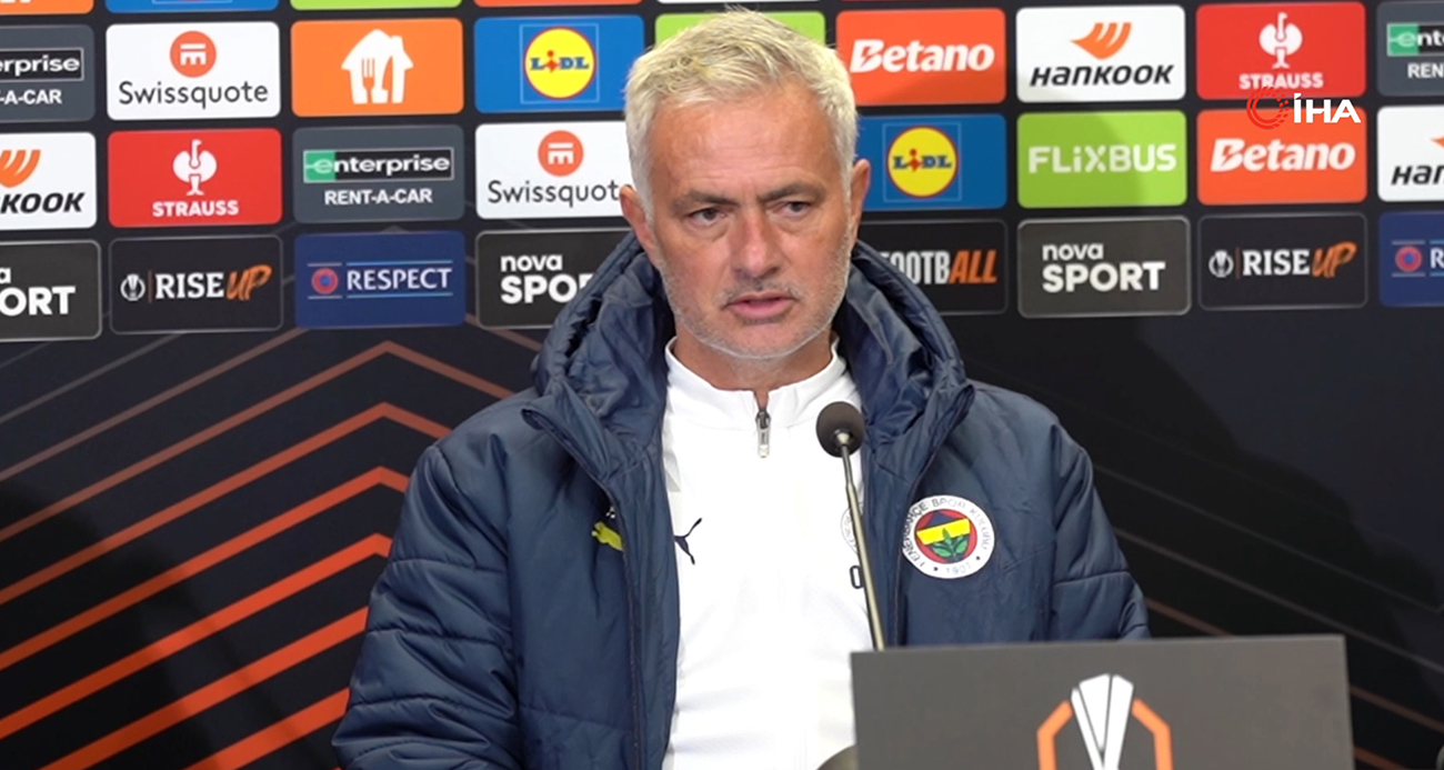 Fenerbahçe Teknik Direktörü Jose Mourinho, Slavia Prag maçının ardından yaptığı açıklamada, "Oyuncularım bugün gerçekten çok cesurdu, galibiyeti hak ettiler" dedi.