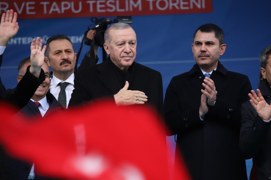 Cumhurbaşkanı Erdoğan: ”Bunların aklında sadece para kuleleri var”