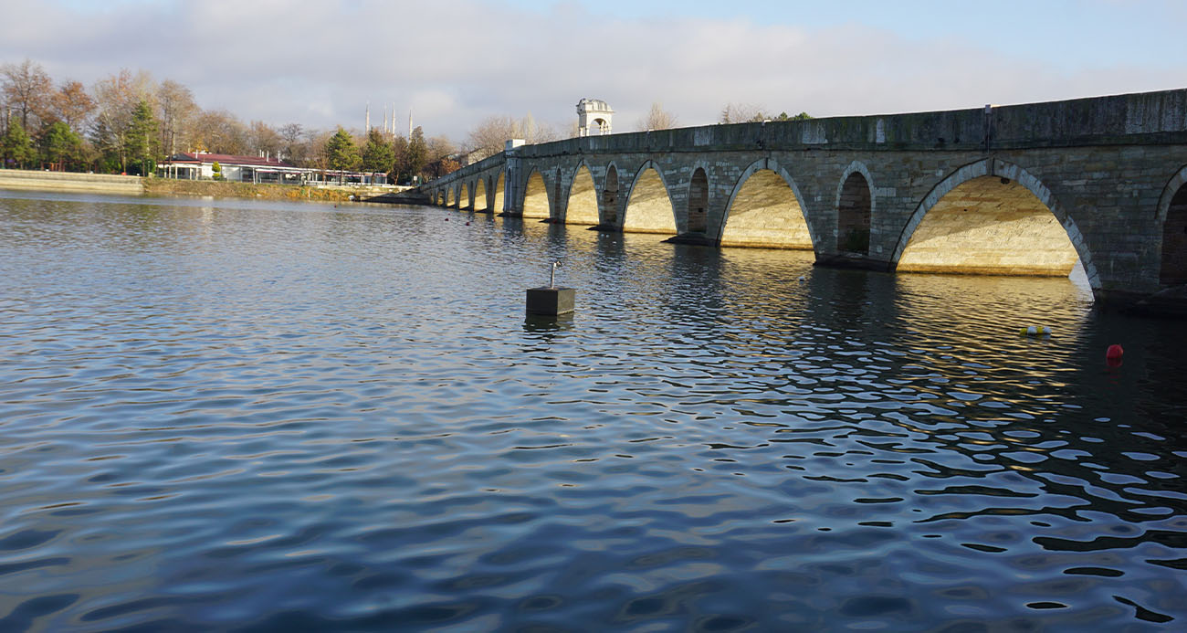 Edirne’deki yağışlar Meriç ve Tunca nehirlerinin debisini artırdı