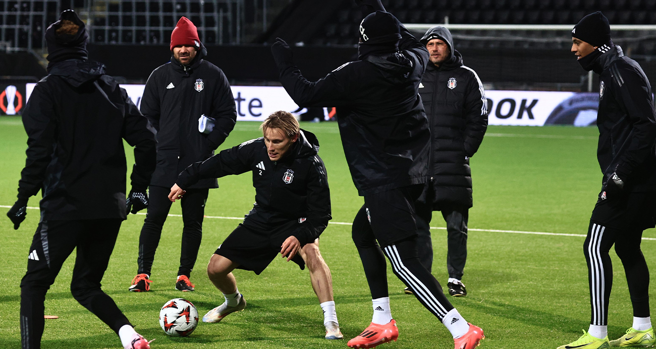 Beşiktaş, Bodo/Glimt maçı hazırlıklarını tamamladı