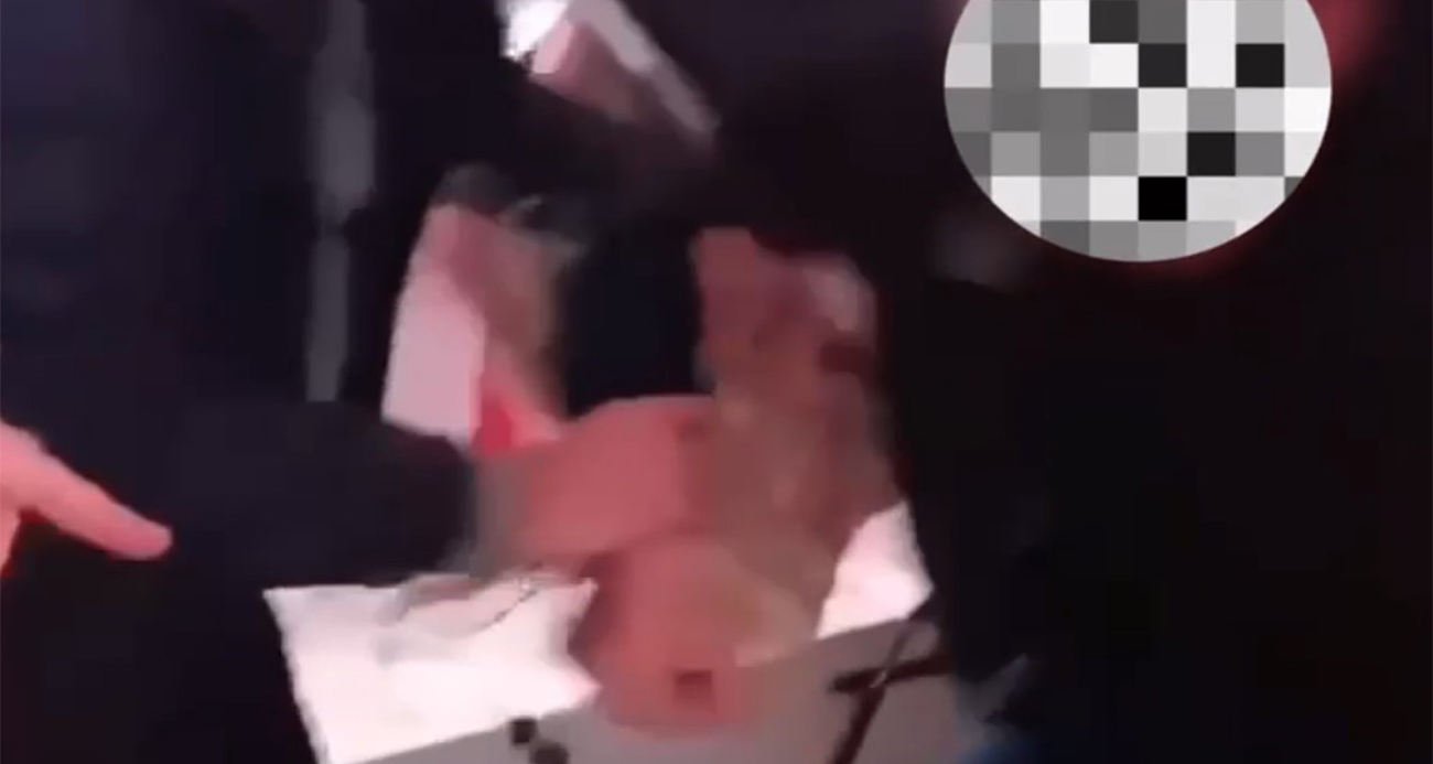 Aranan şahıs yatak bazası içinde böyle yakalandı