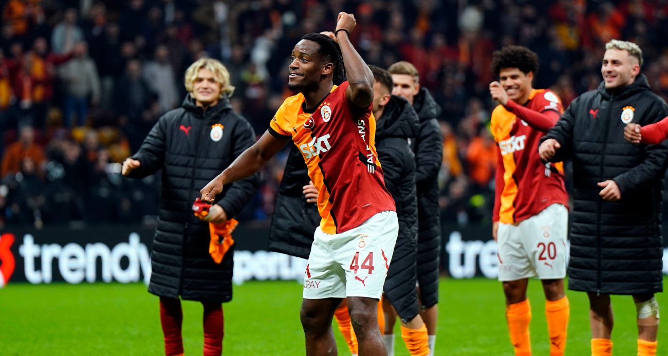 Maç sonu 3’lüsü Michy Batshuayi’den