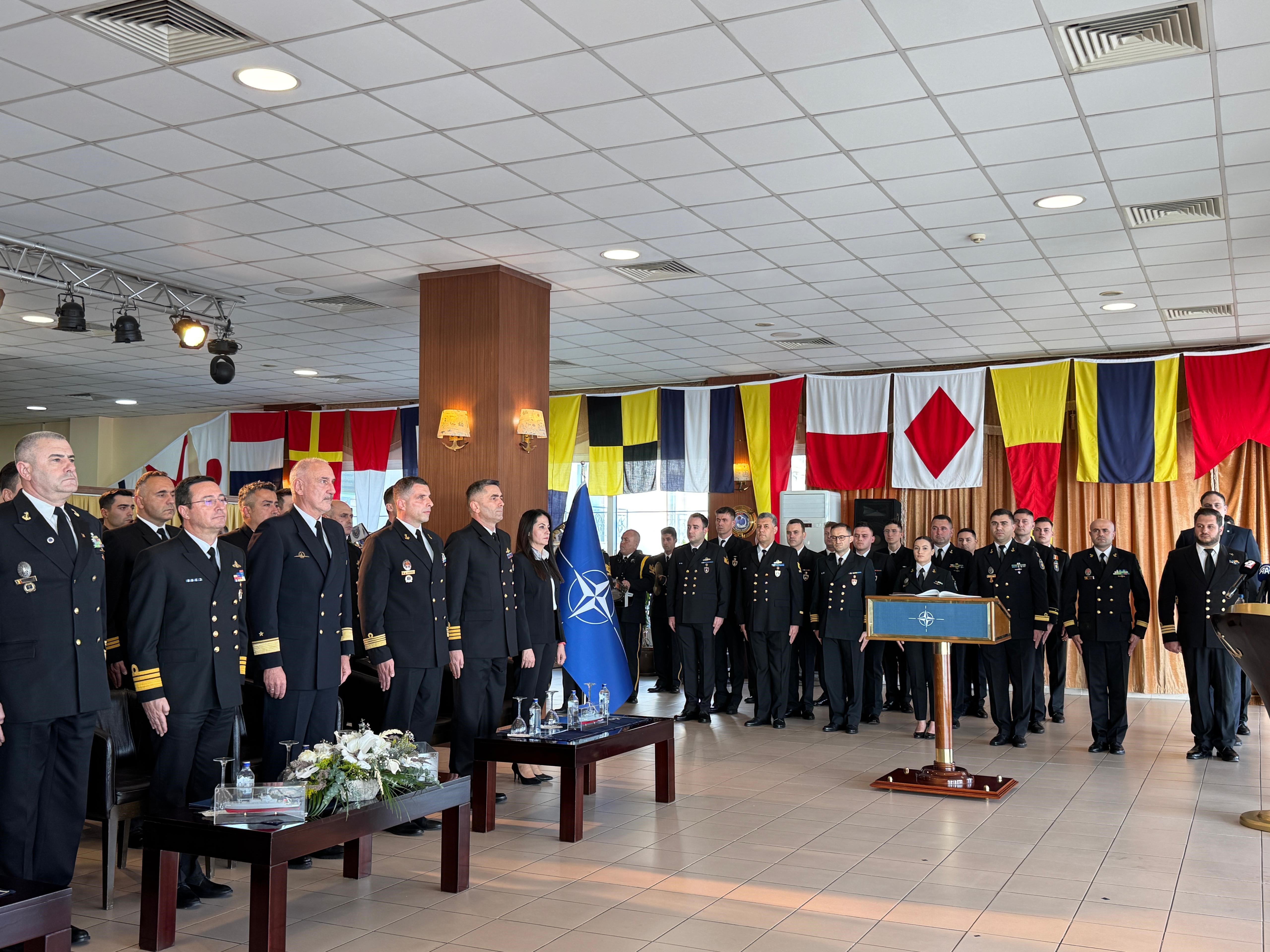 NATO Mayın Görev Grubu komutasını Türkiye devraldı