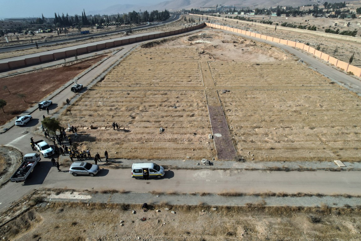 Şam'da bir toplu mezar daha ortaya çıktı