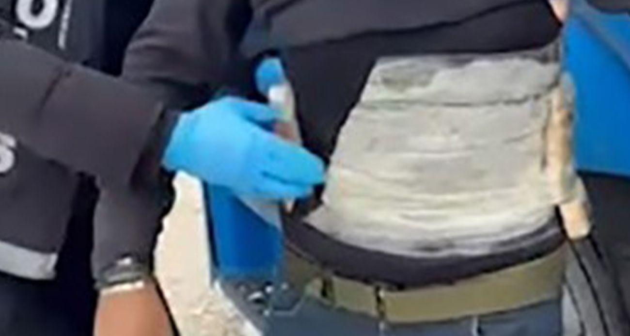 Kapıkule’de kokaini vücuduna saran tır sürücüsü tutuklandı