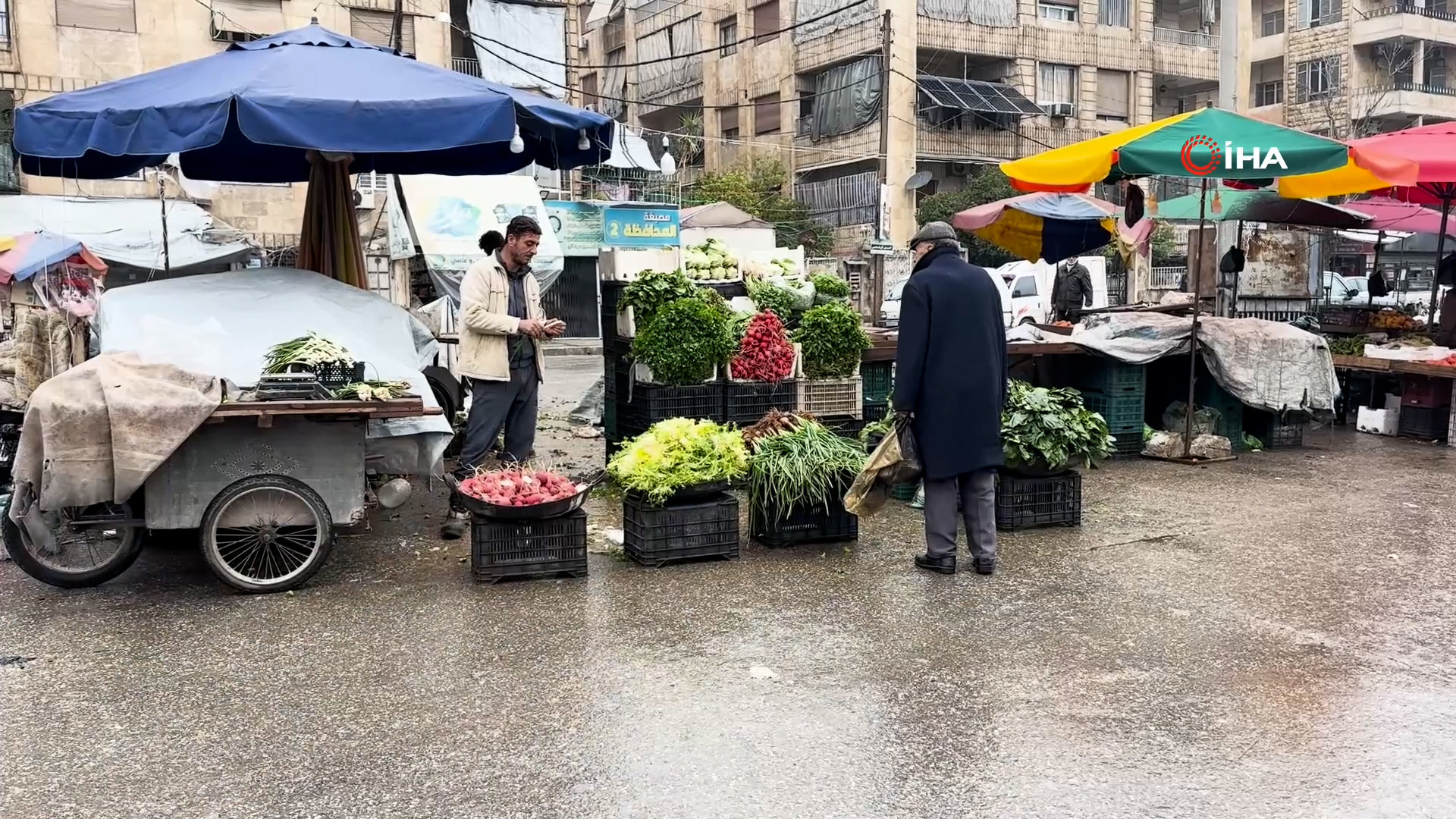 Halep'te günlük hayat hareketlendi