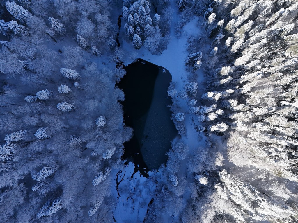 Bolu’nun dağlarında eşsiz manzara