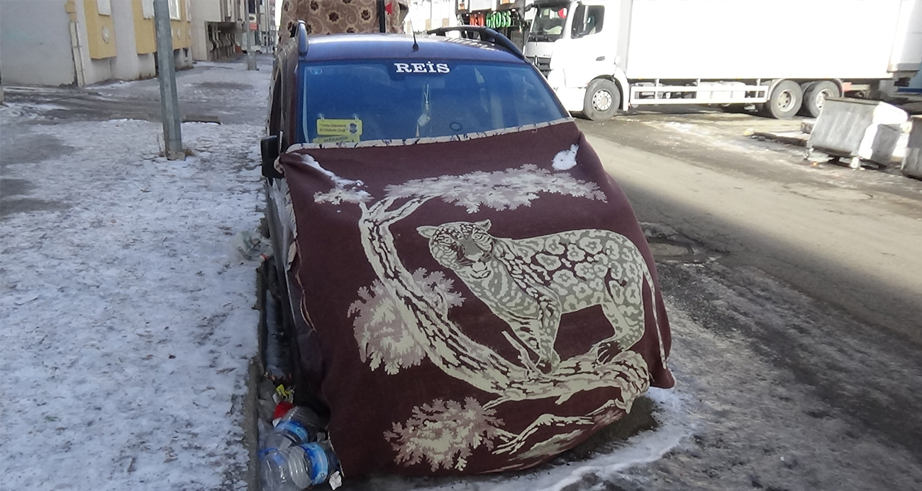 Kars’ta dondurucu soğuk