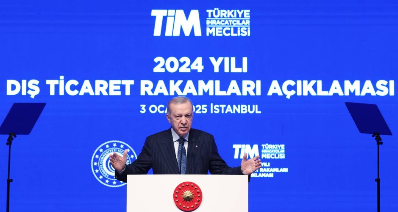 Cumhurbaşkanı Erdoğan: &quot;2024 yılında ihracatımız 262 milyar dolara çıktı&quot;