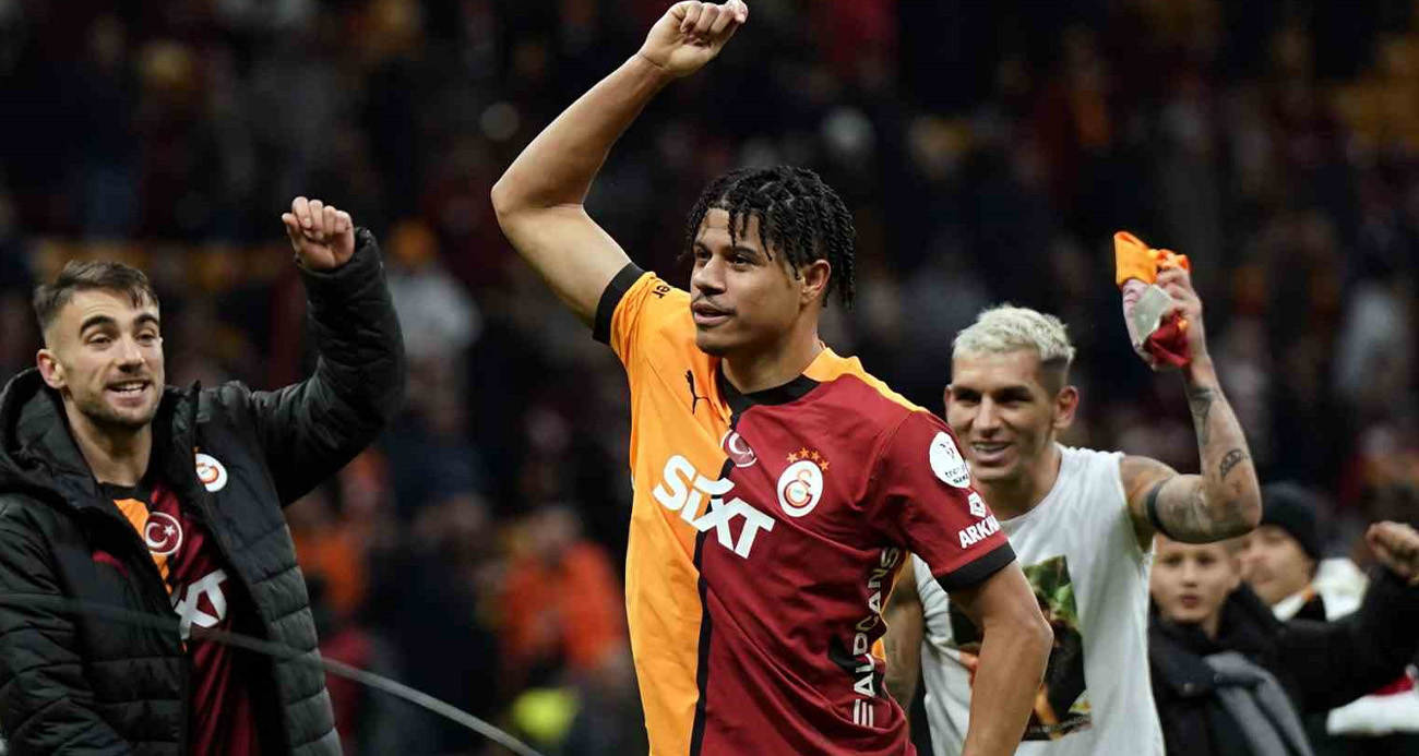 Galatasaray’da maç sonu 3’lüsü Gabriel Sara’dan