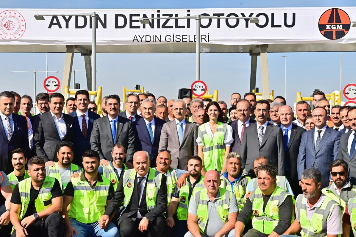 Cumhurbaşkanı Erdoğan, Aydın-Denizli Otoyolunun resmi açılışını gerçekleştirecek