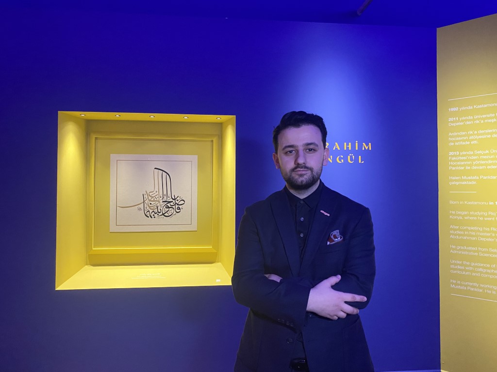 Beyoğlu’nda ’Adil-i Mutlak Hat Eserleri Sergisi’ sanatseverlerle buluştu