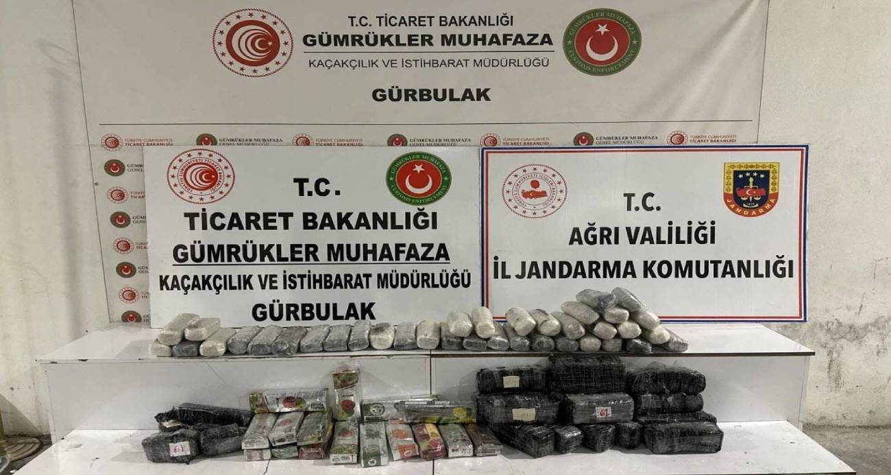 Gürbulak Sınır Kapısı’nda uyuşturucu operasyonu: 18 kilo 730 gram esrar ele geçirildi