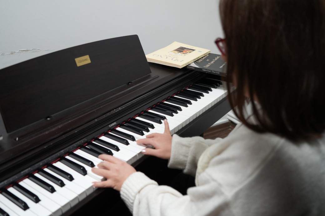 Down sendromlu Eda’nın piyano aşkı engel tanımıyor