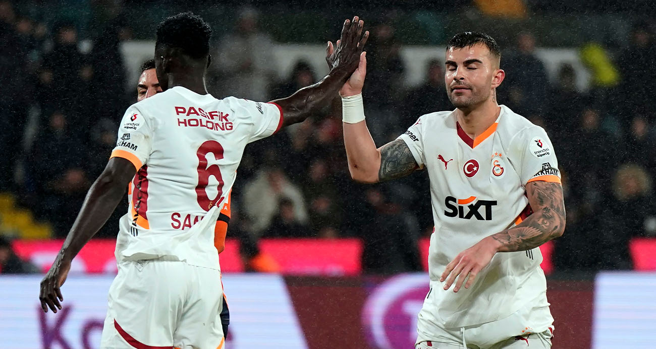 Galatasaray puanını 50’ye çıkardı