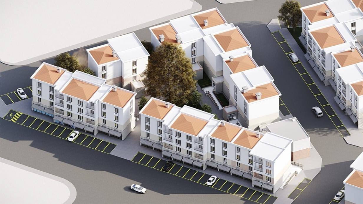 Malatya’da depremin yıktığı Başpınar’da inşaatlar yükseliyor