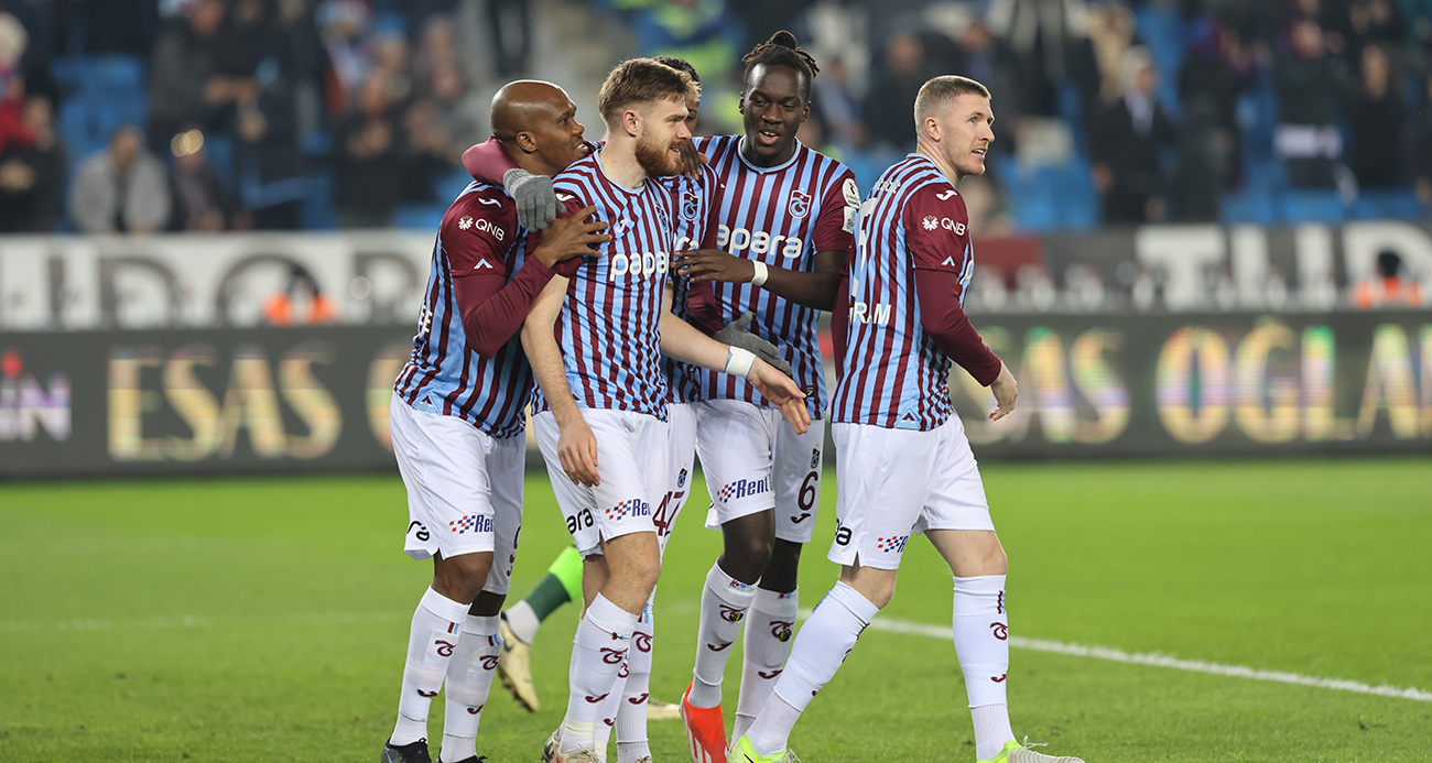 Trabzonspor&#039;dan dört dörtlük galibiyet!