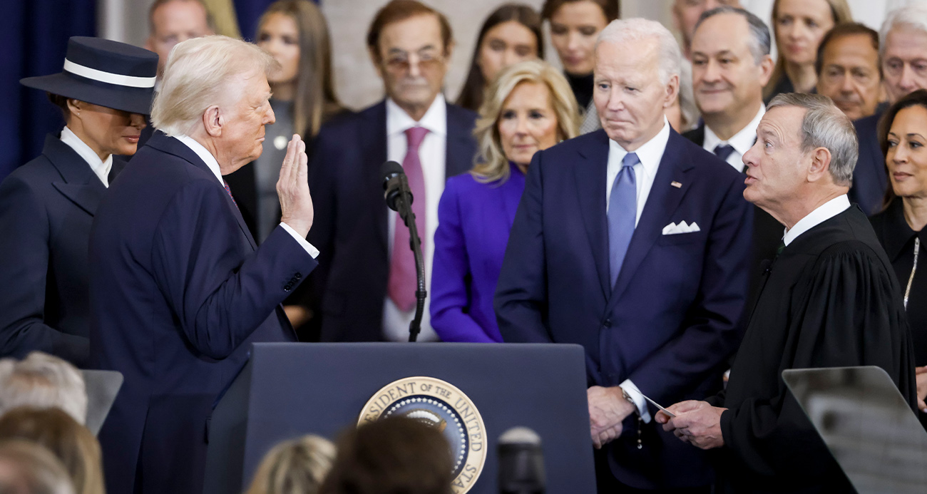 Donald Trump, ABD'nin 47. başkanı olarak yemin ederek resmen göreve başladı.