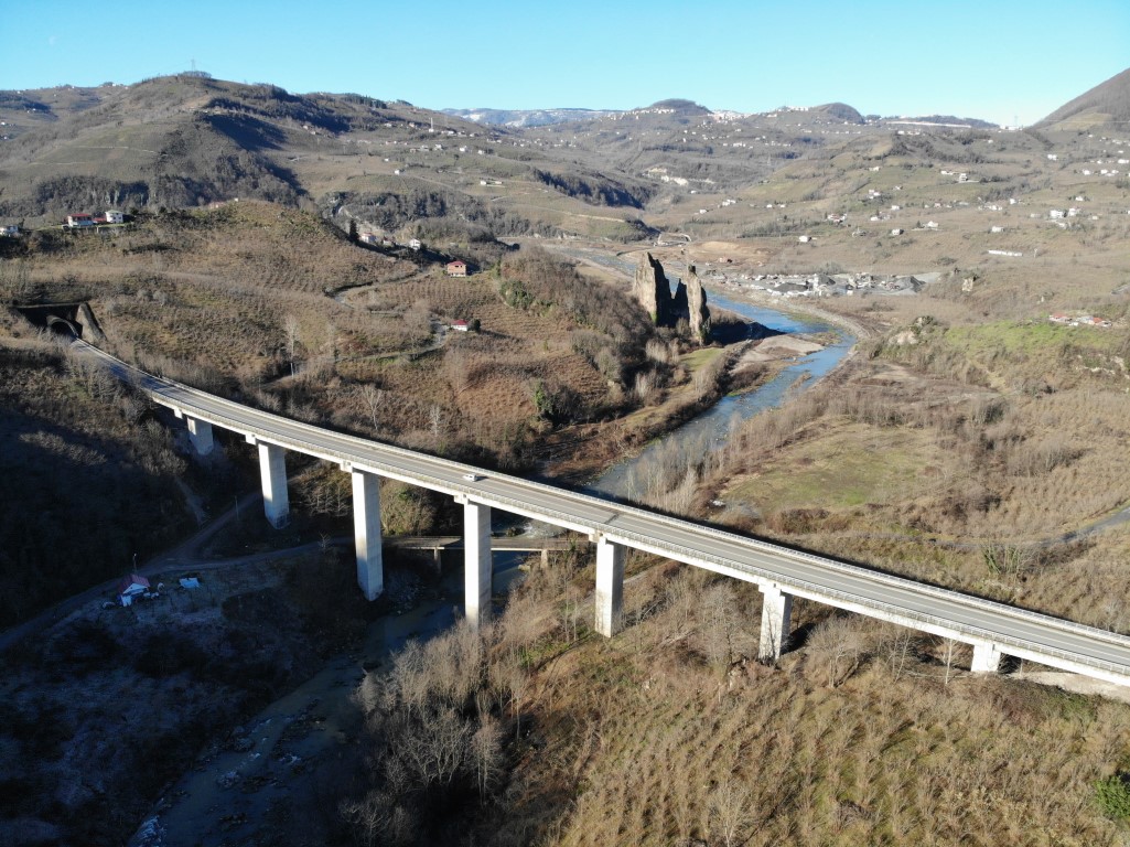 Asrın projesinin Ordu etabı tamam: Karadeniz-Akdeniz bağlantısı 6 saate indi