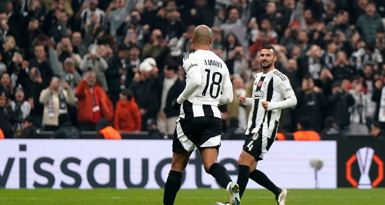 Joao Mario, Beşiktaş formasıyla ilk golünü attı