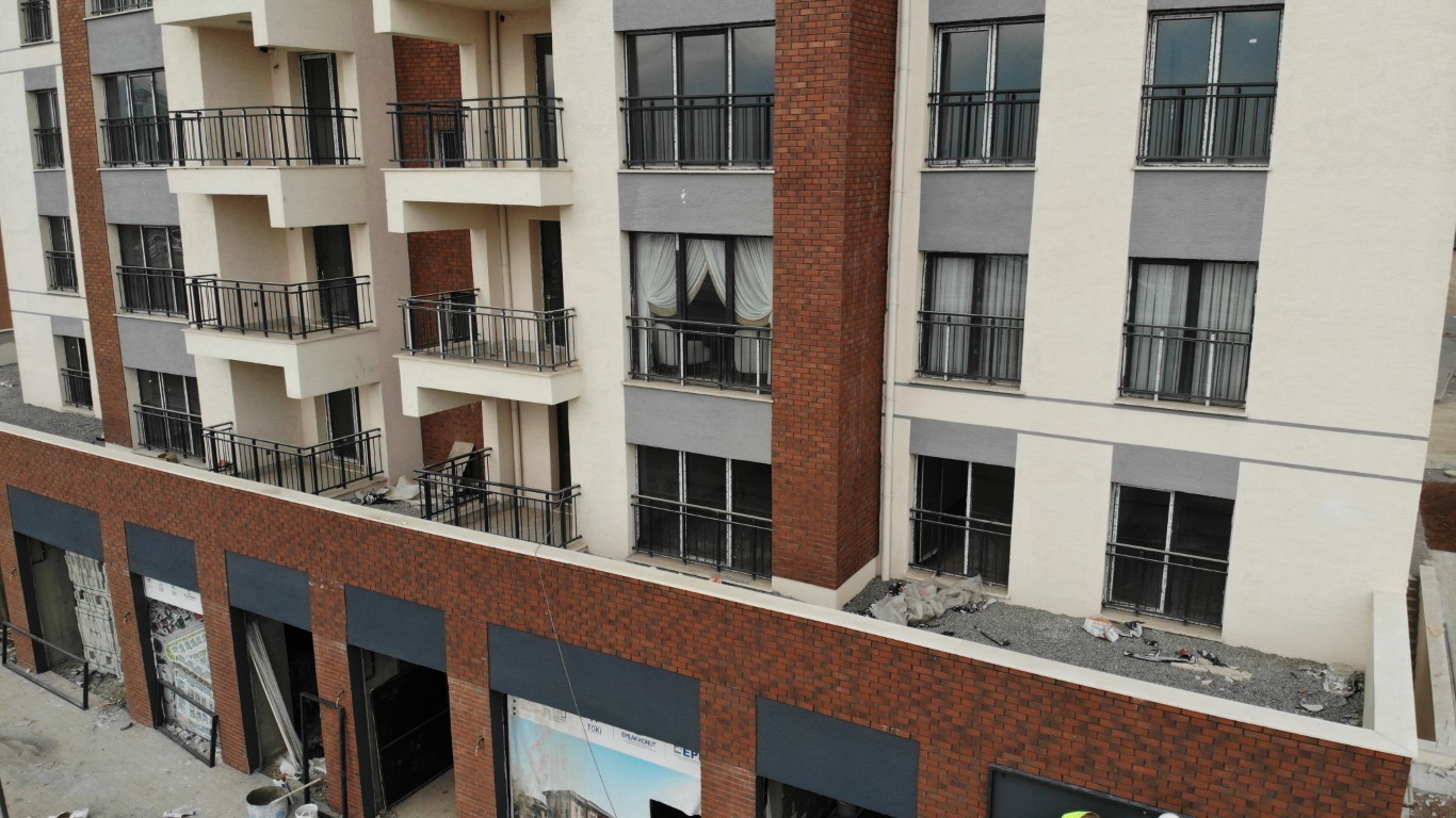 Ebrar Sitesi’ne son dokunuşlar