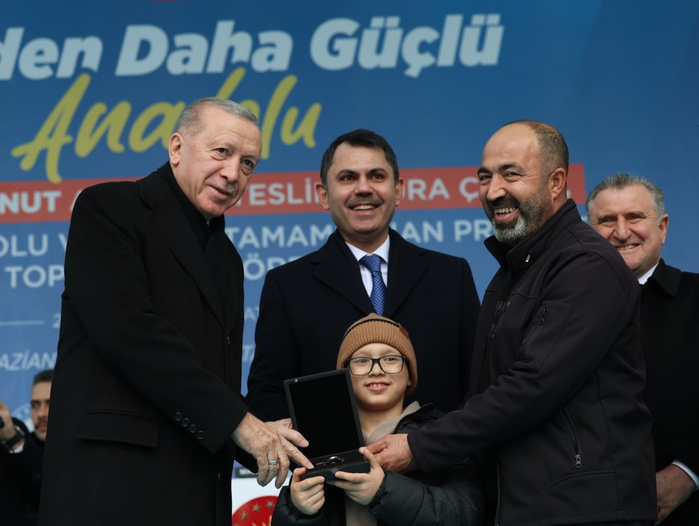 Cumhurbaşkanı Erdoğan: ''Konutlarımızın yüzde 40’ını tamamlamış durumdayız”