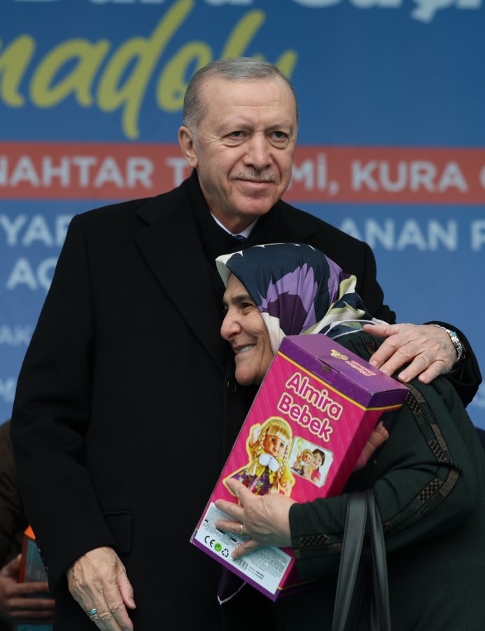 Cumhurbaşkanı Erdoğan: ''Konutlarımızın yüzde 40’ını tamamlamış durumdayız”