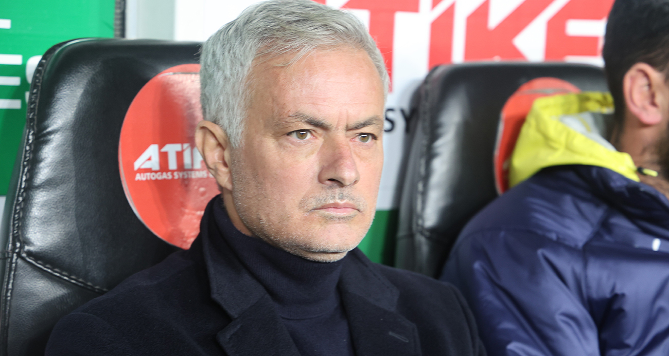 Jose Mourinho’dan Göztepe maçında 2 değişiklik