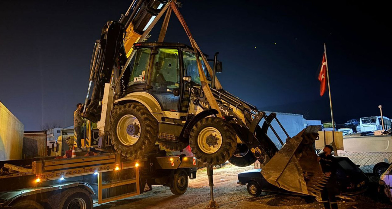 Edirne’de kaçak kazı yapan 4 kişi yakalandı